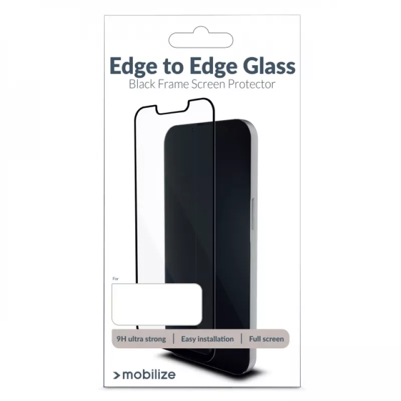 Mobilize Edge-To-Edge Glass Screen Protector voor Xiaomi Redmi Note 15 Pro+ 5G - Edge Glue