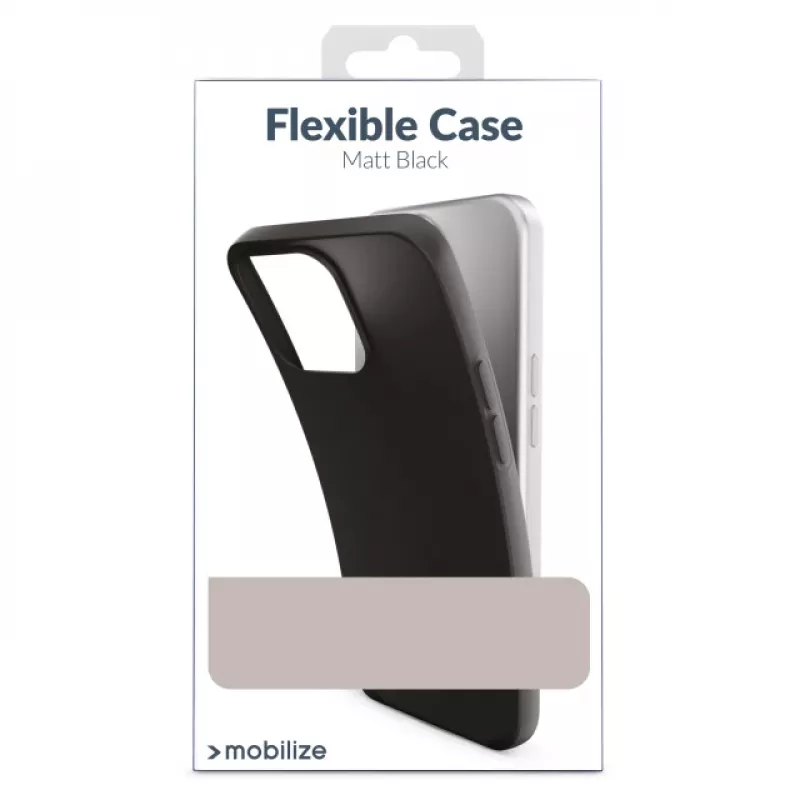 Mobilize Rubber Gelly Case Xiaomi Redmi Note 15 Pro+ 5G Mat Zwart