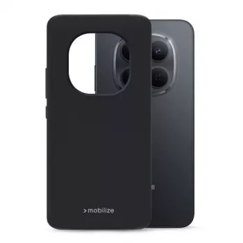 Mobilize Rubber Gelly Case Xiaomi Redmi Note 15 Pro mat zwart
