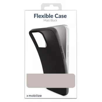Mobilize Rubber Gelly Case Xiaomi Redmi Note 15 Pro mat zwart