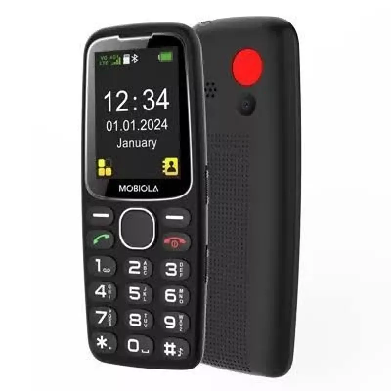 Mobiola MB4120 feature phone, Zwart
