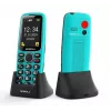 Mobiola MB4120 feature phone, Turquoise