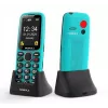 Mobiola MB4120 feature phone, Turquoise