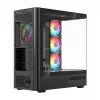MODECOM Volcano AQ100 ARGB Midi-Tower PC-behuizing - Zwart