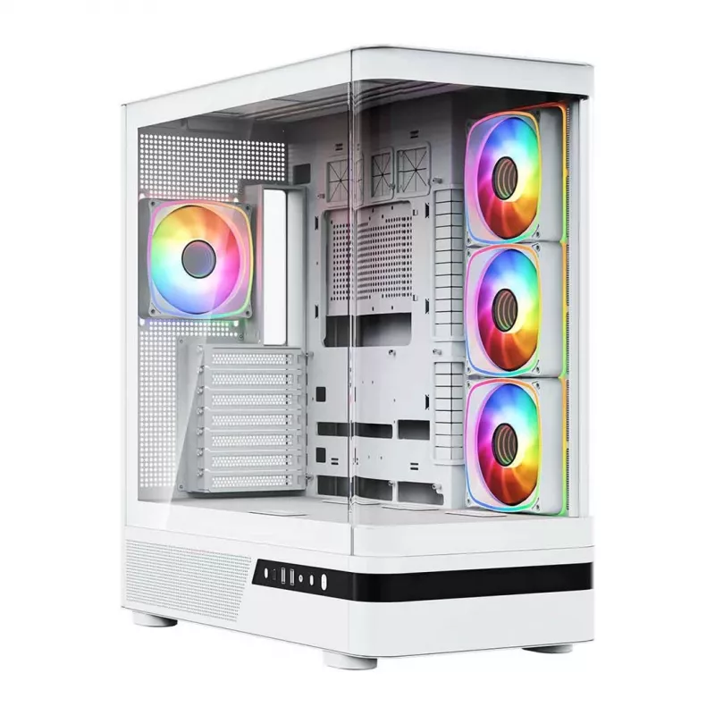 MODECOM Volcano AQ100 ARGB midi-tower wit