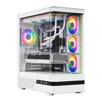 MODECOM Volcano AQ100 ARGB midi-tower wit