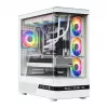 MODECOM Volcano AQ200 ARGB midi-tower behuizing wit