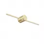 LED-wandlamp Modern Slim M IP44 goud