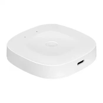 MOES ZHUB-C ZigBee 3.0 Ethernet/Wi-Fi smart gateway hub voor Tuya-apparaten, werkt met Alexa & Google Home