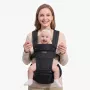 Momcozy babydrager met heupzit zwart