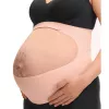 Momcozy zwangerschapsbuikband (L) - nude, comfortabele en ondersteunende buikband voor zwangeren