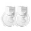 MOMCOZY S12 PRO+ Draagbare Borstkolf Wit Dubbelpack