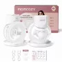 MOMCOZY S12 PRO+ Draagbare Borstkolf Wit Dubbelpack