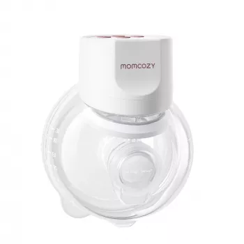 MOMCOZY S12 PRO+ draagbare borstkolf wit enkele verpakking