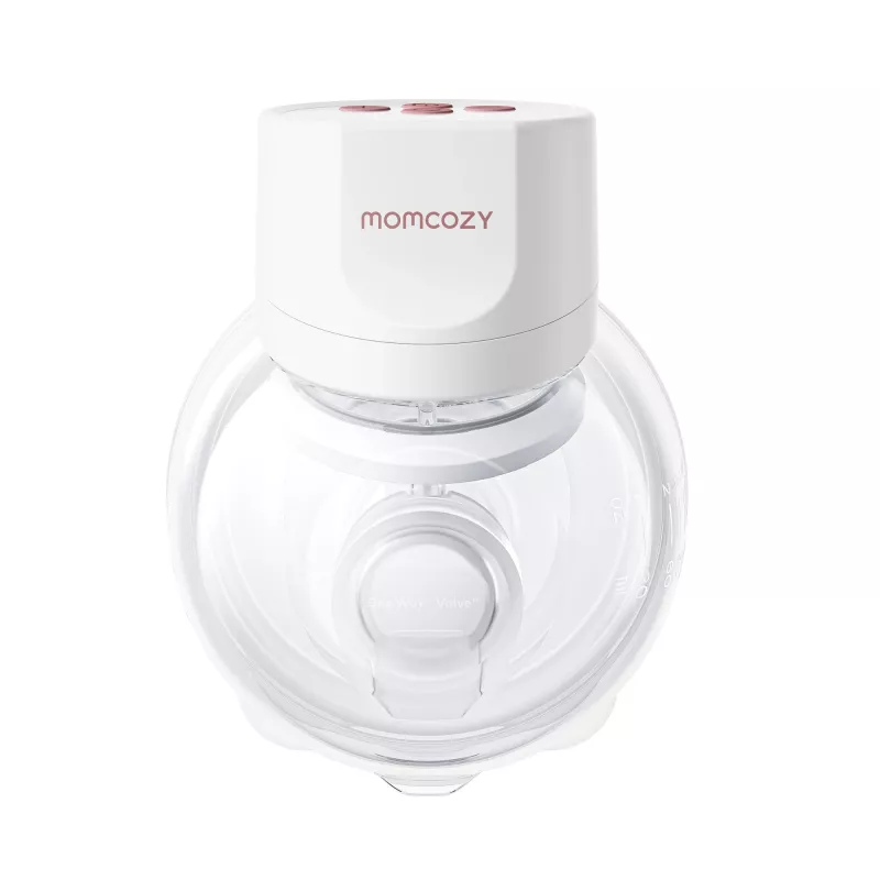 MOMCOZY S12 PRO+ draagbare borstkolf wit enkele verpakking