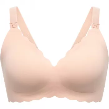 Momcozy YN46 naadloze ondersteunende BH met bloemenpatroon voor voedende moeders push-up huid L