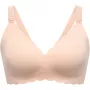 Momcozy YN46 naadloze ondersteunende BH met bloemenpatroon voor voedende moeders push-up huid L
