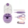 Momini baby nagelverzorgingsset lila