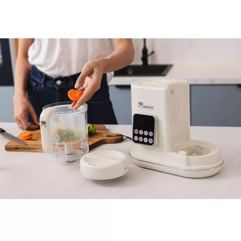 Momini steam multiblender met flessenwarmerfunctie 7in1 MiniChef