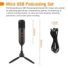 Monkey Banana MICO BK USB-condensatormicrofoon voor studio en podcasting