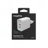 Mophie ROC GaN 45W dual USB-C wandlader - wit