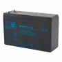 MPL Power Elektro MWH 5-12L UPS-batterij lood-zuur-accu VRLA AGM onderhoudsvrij 12V 6Ah zwart
