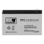 MPL Power Elektro MWS 7.2-12 UPS-accu lood-zuur VRLA AGM 7.2Ah 12V