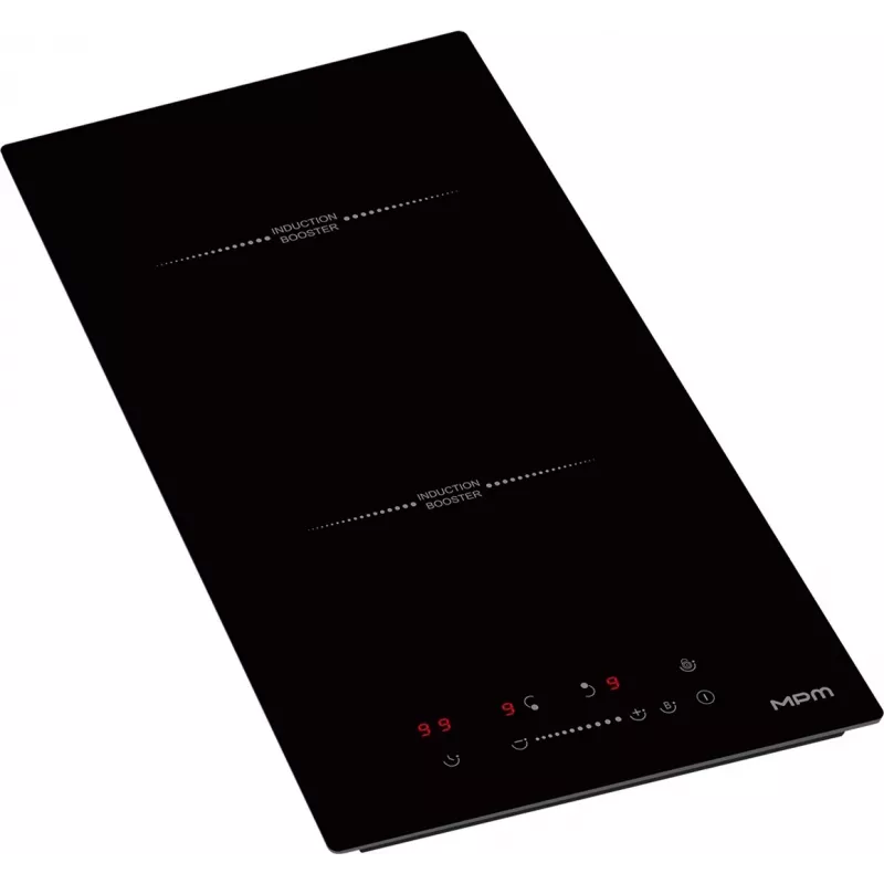 MPM MPM-30-IM-18 inbouw inductiekookplaat 29 cm zwart 2 zones touchbediening