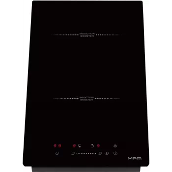 MPM MPM-30-IM-18 inbouw inductiekookplaat 29 cm zwart 2 zones touchbediening