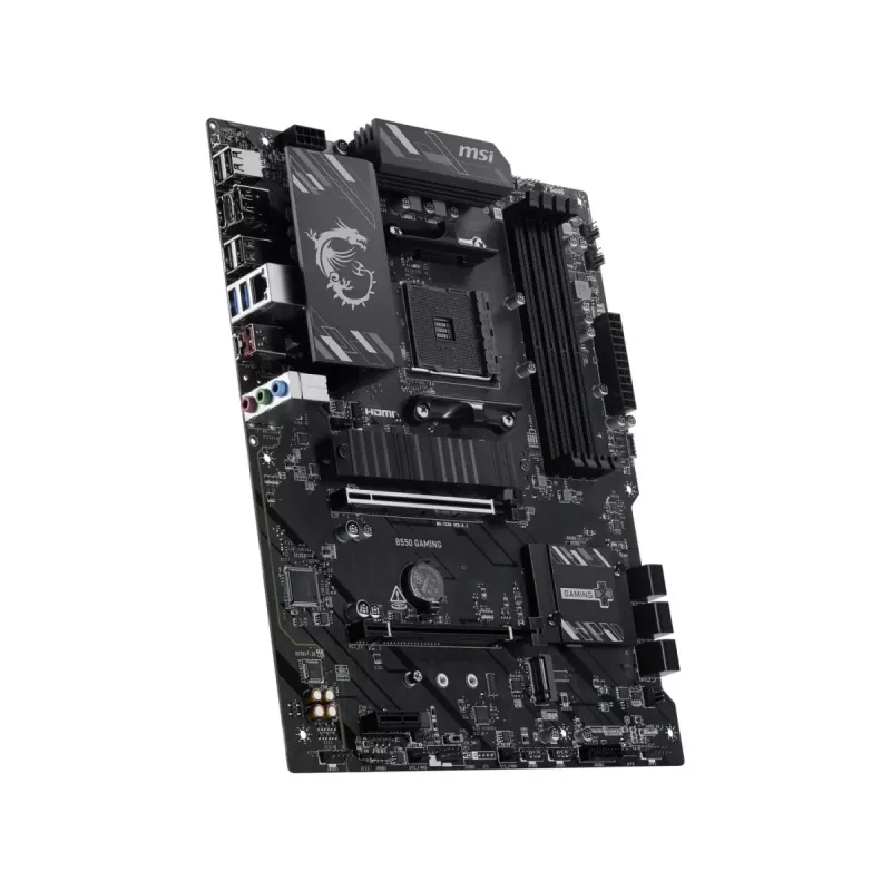 MSI B550 GAMING moederbord - AMD B550 chipset, socket AM4, ATX, DDR4, HDMI/DP
