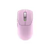 MSI FORGE GM340 W lichte gamingmuis met PixArt PAW-3311 sensor, tot 12.000 DPI, tri-mode wireless (2,4 GHz/Bluetooth/USB-C), paars