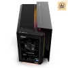 MSI MEG Vision X AI 2NVV9-285AT desktop-pc (zwart/transparant, Windows 11 Home)