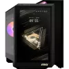 MSI MEG Vision X AI 2NVV9-285AT desktop-pc (zwart/transparant, Windows 11 Home)