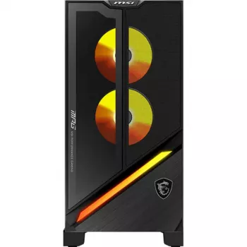 MSI MPG Infinite Z3 9NVPR7-883AT gaming-desktop-pc, AMD Ryzen 7 9700X, 32GB RAM, 1TB SSD, RTX 5070, Windows 11 Home, zwart/transparant