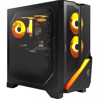 MSI MPG Infinite Z3 9NVPR7-883AT gaming-desktop-pc, AMD Ryzen 7 9700X, 32GB RAM, 1TB SSD, RTX 5070, Windows 11 Home, zwart/transparant