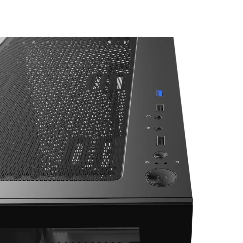 MSI PAG PANO M110A Micro-ATX gaming-behuizing – zwart