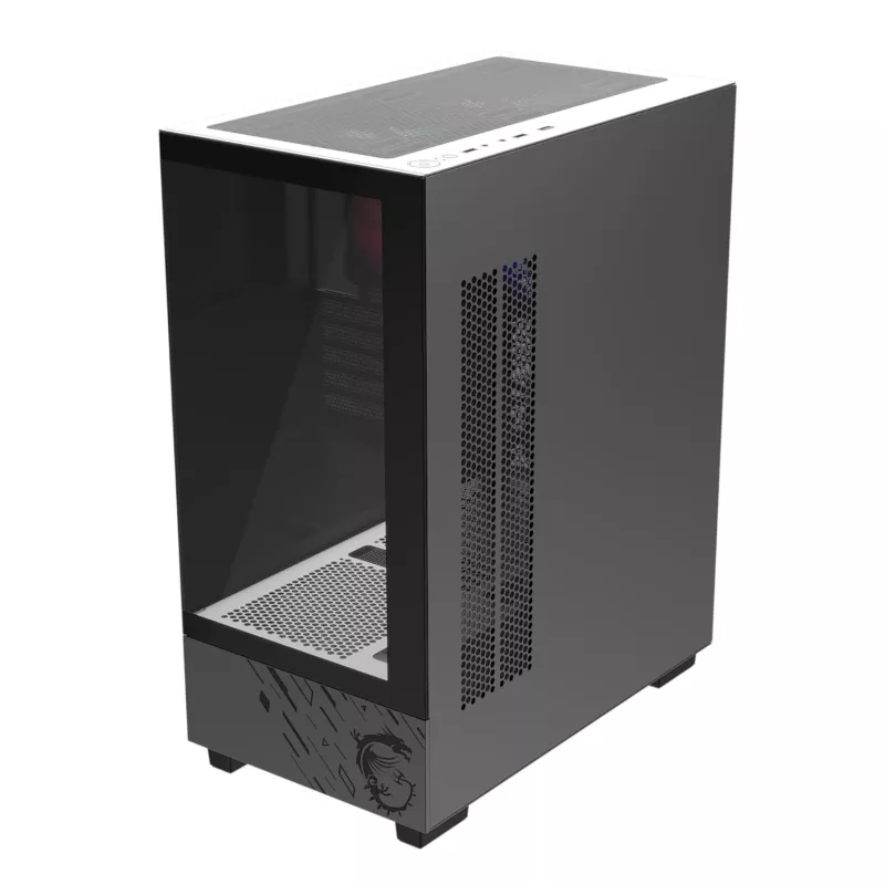MSI PAG PANO M110A Micro-ATX gaming-behuizing – zwart