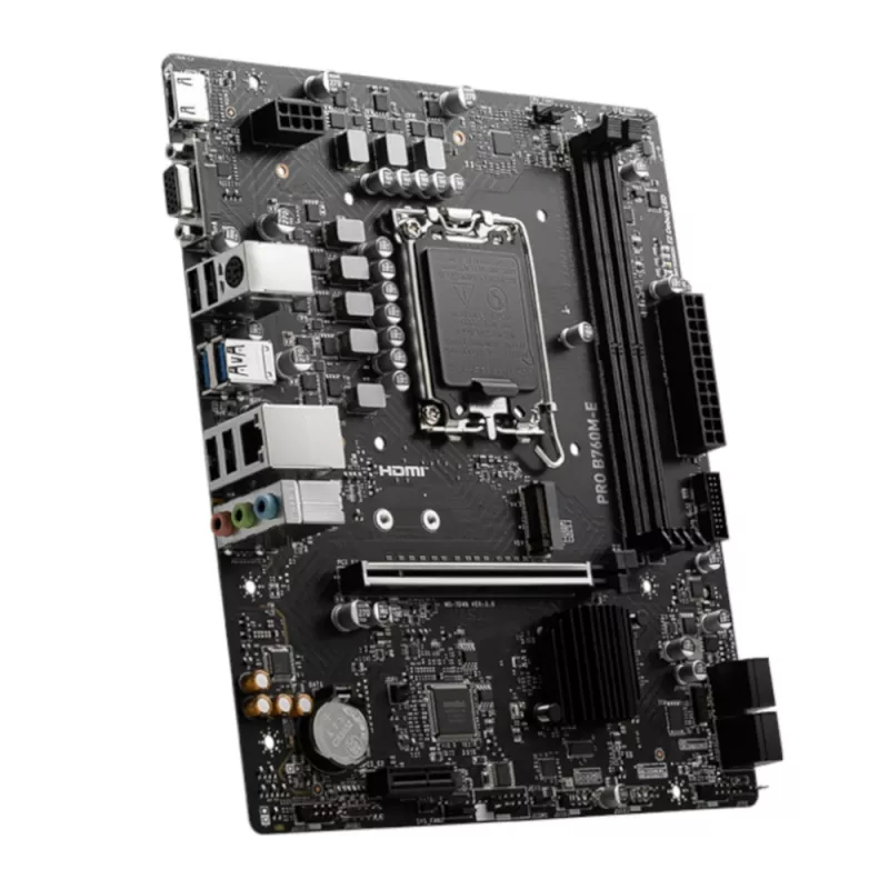 MSI PRO B760M-E DDR5 LGA1700 Micro-ATX-moederbord