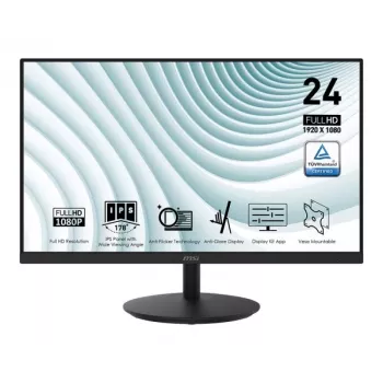 MSI PRO MP242 23,8 inch IPS Full HD-monitor - zwart