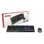 MSI Vigor GK30 Combo RGB Gaming Toetsenbord en Muis Set, Zwart