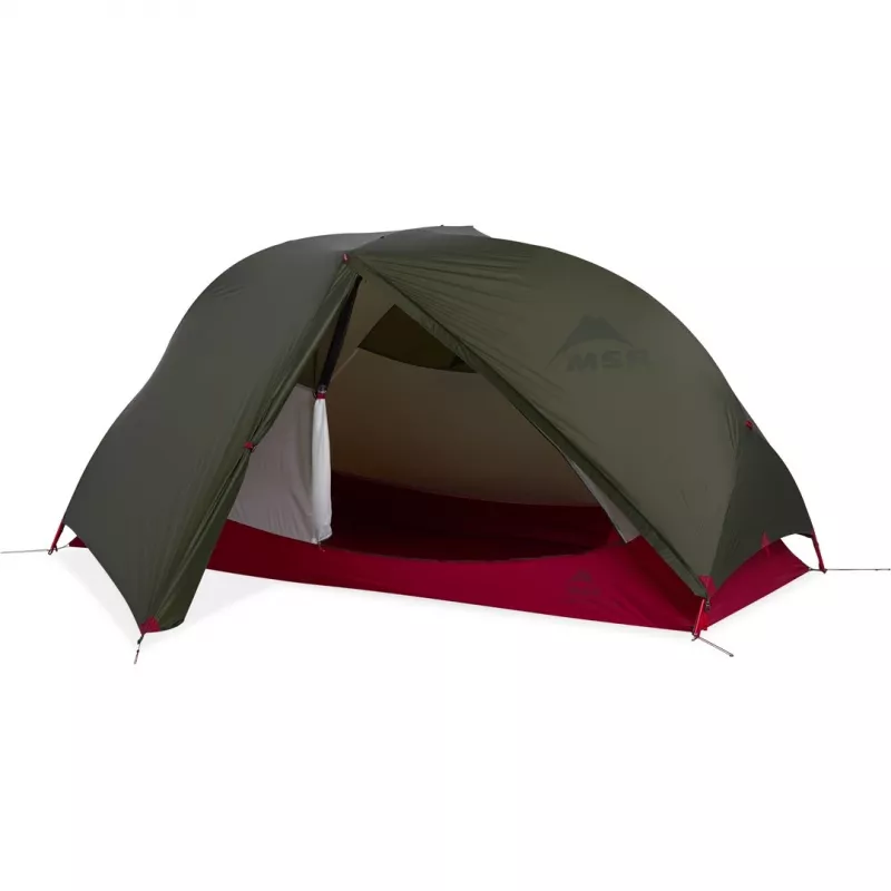 MSR Hubba Hubba Bikepack tent 1 persoon groen