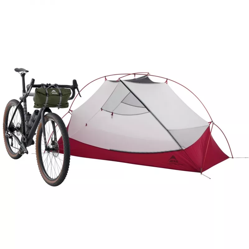 MSR Hubba Hubba Bikepack tent 1 persoon groen