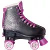 MUUWMI disco rolschaatsen EU 31-34, paars/zwart, 4-voudig verstelbaar