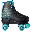MUUWMI rolschaats disco maat 31-34, rolschaatsen turquoise/zwart