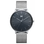 MVMT heren automatisch horloge 28000089-D 42mm roestvrijstalen kast zwarte leren band