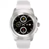 MyKronoz ZeTime smartwatch zilver/wit siliconen vlak