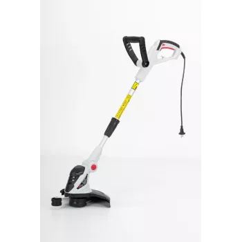NAC 550W elektrische grastrimmer TE55-DW met telescopische steel, 300mm snijbreedte, automatische draadvoeding en 90°-kantelfunctie