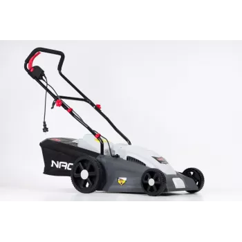 NAC elektrische grasmaaier 1800W inductiemotor 40cm snijbreedte 50L grasopvangbak