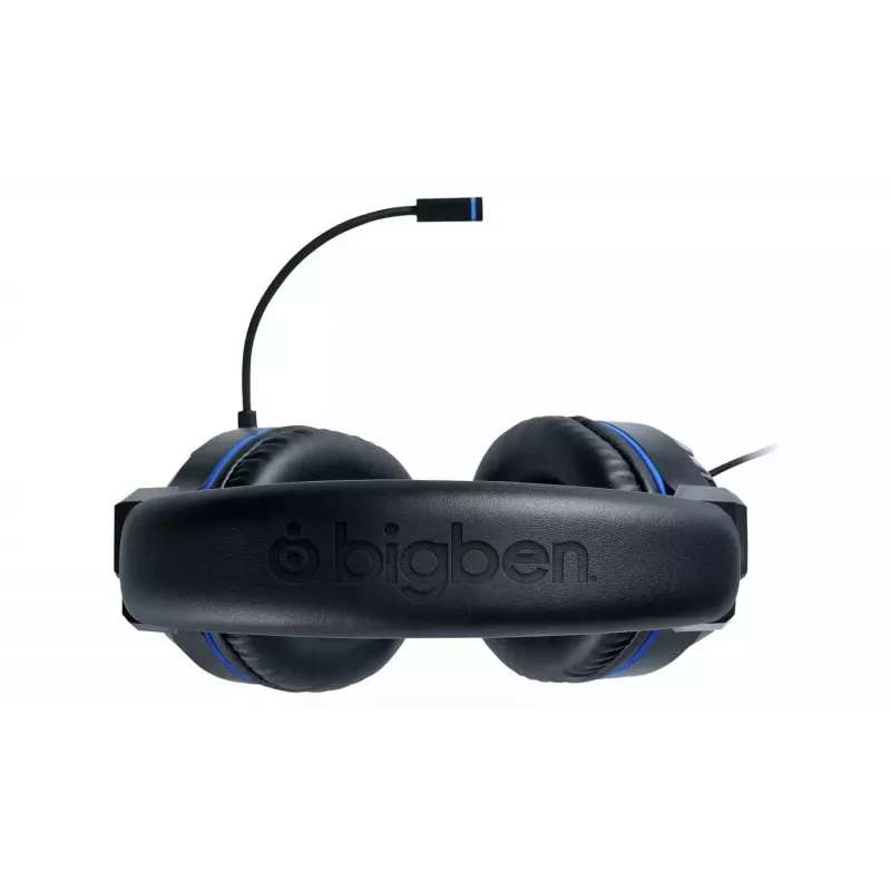 NACON Bigben gaming-headset met microfoon PS4 V3 zwart/blauw