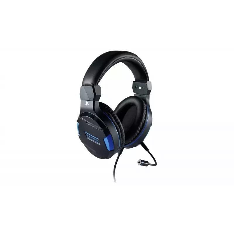 NACON Bigben gaming-headset met microfoon PS4 V3 zwart/blauw
